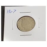 1907 V Nickel