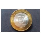 2003 100 Pesos Tlaxcala 92.50% Silver Center