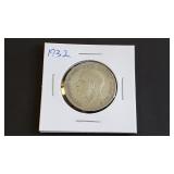 1932 Florin From Great Britain 50% Silver