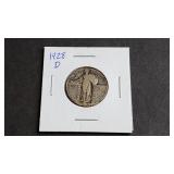 1928 D Standing Liberty Quarter