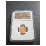 2009 D Lincoln Cent Birth & Childhood NGC BU