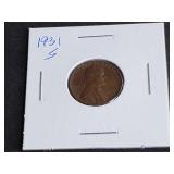 1931 S Lincoln Cent