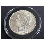 1921 Morgan Silver Dollar