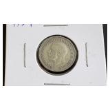 1934 Six Pence From Great Britain 50% Silver