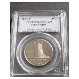2003 P First Flight Half Dollar PCGS PR69 DCAM