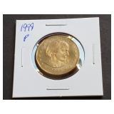 1999 P Susan B Anthony Dollar