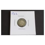 1922 Three Pence From Great Britain 50% Silver