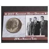 2017 Kennedy Half Dollar "The Remarkable Kennedys