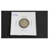 1936 Six Pence From Great Britain 50% Silver