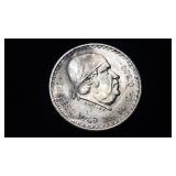 1947 UN Peso 50% Silver from Mexico