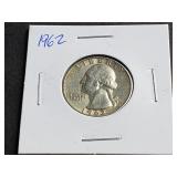1962 Washington Quarter