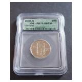 2001 S Vermont State Quarter ICG PR70 DCAM