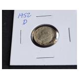 1952 D Roosevelt Dime