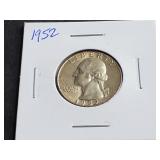 1952 Washington Quarter