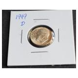 1949 D Roosevelt Dime