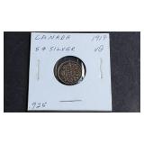 1919 5 Cents George V From Canada 92.5% silver