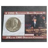 1986 Kennedy Half Dollar "Acceptance Speech"