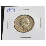 1954 Washington Quarter