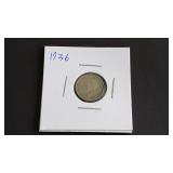 1936 Three Pence From Great Britain 50% Silver