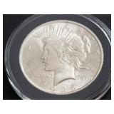 1923 Peace Silver Dollar