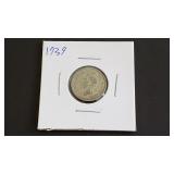 1939 Six Pence From Great Britain 50% Silver