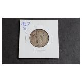 1927 S Standing Liberty Quarter