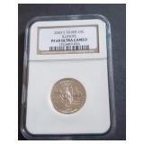 2003 S IL Quarter NGC PF69 Ultra Cameo 90% Silver