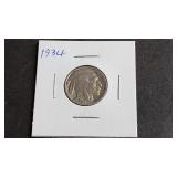 1934 Buffalo Nickel