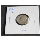 1948 D Roosevelt Dime