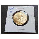 1999 D Susan B Anthony Dollar