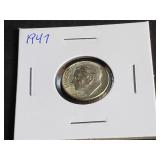 1947 Roosevelt Dime
