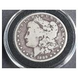 1889 O Morgan Silver Dollar