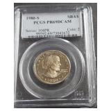 1980 S Susan B. Anthony Dollar PCGS PR69 DCAM