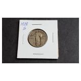 1928 S Standing Liberty Quarter