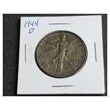 1944 D Walking Liberty Half Dollar