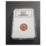 1954 S Lincoln Cent NGC MS66 RD