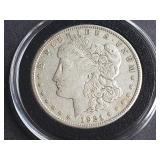1921 S Morgan Silver Dollar