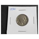 1936 Buffalo Nickel