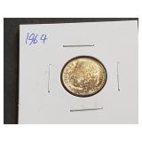 1964 Roosevelt Dime