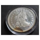 Capped Bust Style 1 Ounce .999 Silver Round