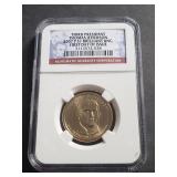 2007 P 3rd Pres Jefferson Dollar NGC Brillant UNC
