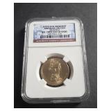 2010 D President Lincoln Dollar NGC Brilliant UNC