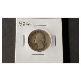 1934 Washington Quarter
