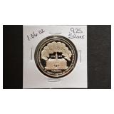 Virginia Independence 1.06 Ounce Sterling Silver