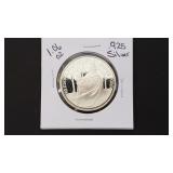 Daniel Webster Freedoms 1.06 Ounce Sterling Silver
