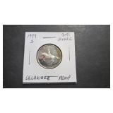 1999 S Delaware State Quarter 90% Silver Proof