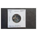 2000 S Massachusets State Quarter Proof