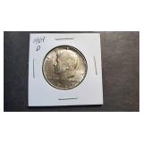 1969 D Kennedy Half Dollar 40% Silver