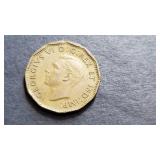 1943 Tombac 5 Cents From Canada