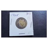 1905 Barber Quarter